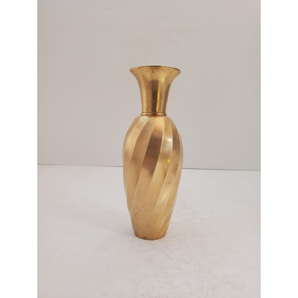 vintage brass vase - vintage brass vase - brass vase - vintage brass decor -